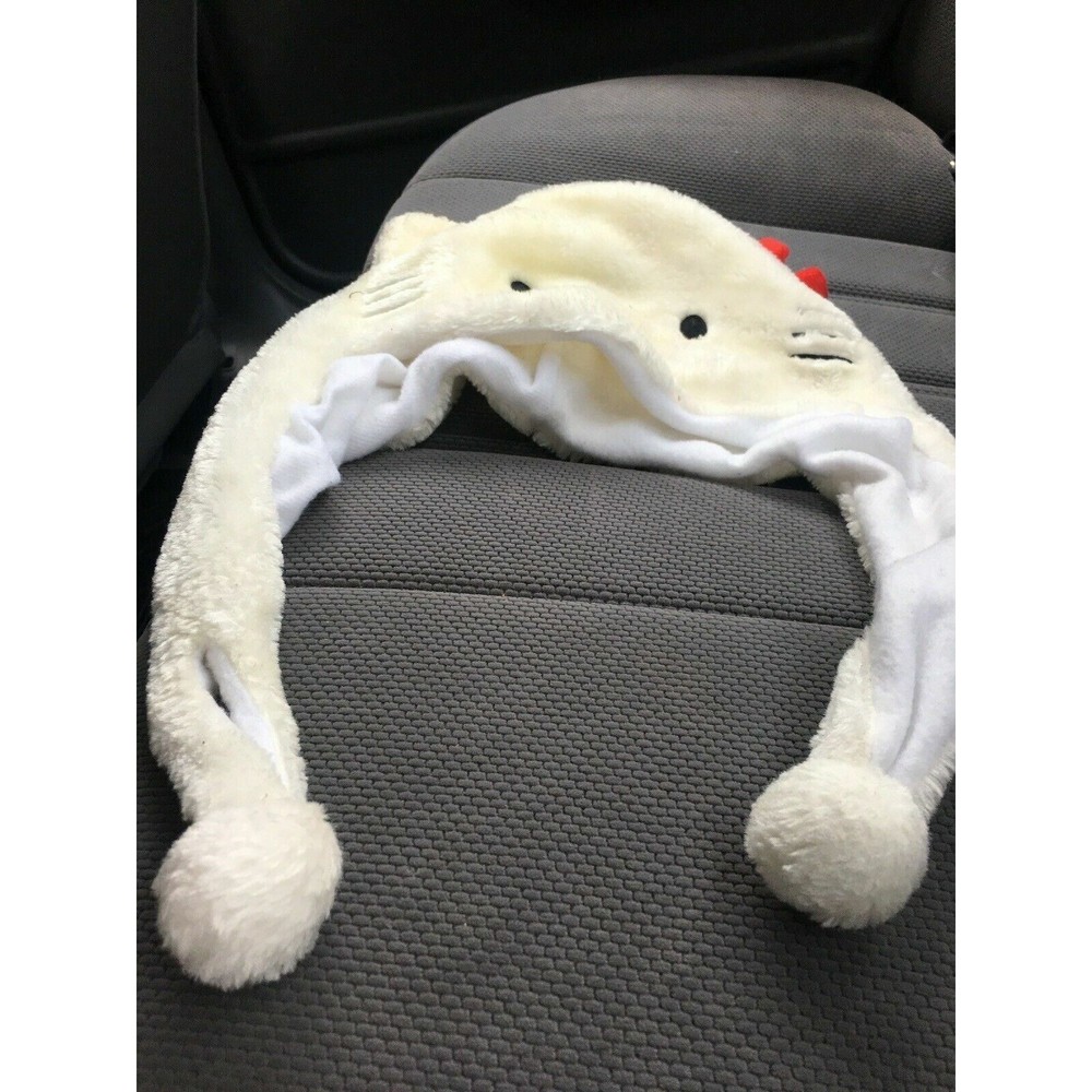 Girls Soft Plush Fleece Animal Cat Aviator Trooper Hat